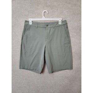 Lululemon Commission Short Mens 34 Green Relaxed Warpstreme 11
